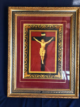 Load image into Gallery viewer, Christ On The Cross, Oleograph By L Turgis & Fils of Paris Circa 1892 Beautifully Framed 32 x 25.5 Inches, Original Hand Rolled Glass