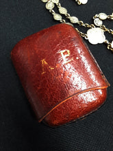 Load image into Gallery viewer, SOLD Solid Silver Rosary, 925 Silver with 22 Carat Gold Plating, Unique, 5 Decade, Leather Pouch, Beautiful Condition, Circa 1880