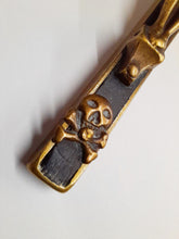 Load image into Gallery viewer, SOLD Antique Golgotha Cross Crucifix Handmade With Bronze Corpus Christi, Straight Grained Ebony Mid-Late 18th Century, 12 cm by 6 cm