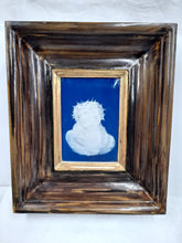 Load image into Gallery viewer, Our Lady Of Perpetual Sorrow and The Passion of Christ by Marcel Chaufriasse, Pate-Sur-Pate Plaques, Rare Signed Pair