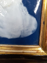 Load image into Gallery viewer, Our Lady Of Perpetual Sorrow and The Passion of Christ by Marcel Chaufriasse, Pate-Sur-Pate Plaques, Rare Signed Pair