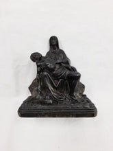 Load image into Gallery viewer, La Pieta Statue in Bronze after Michelangelo From Our Lady of Cahuzac, Auch, France Circa 1890 8 x 4.5 x 8.5 Centimetres Beautiful Detail