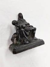 Load image into Gallery viewer, La Pieta Statue in Bronze after Michelangelo From Our Lady of Cahuzac, Auch, France Circa 1890 8 x 4.5 x 8.5 Centimetres Beautiful Detail