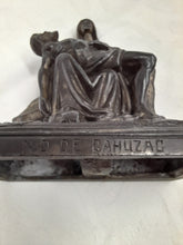 Load image into Gallery viewer, La Pieta Statue in Bronze after Michelangelo From Our Lady of Cahuzac, Auch, France Circa 1890 8 x 4.5 x 8.5 Centimetres Beautiful Detail