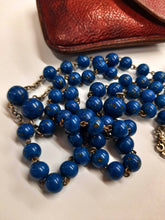 Load image into Gallery viewer, SOLD Blood Jasper Rosary, Very Rare, Silver Cross and Link Medal, Circa 1850, Blood of Christ Rosary, 45 Centimetres