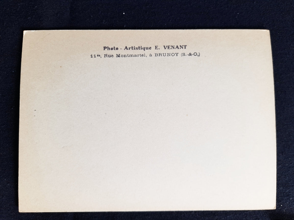 Placas de impresión de tarjetas de visita de cobre y fotografías de la Primera Guerra Mundial de la familia Dubillon, c. 1900–1916