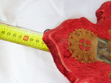 Load image into Gallery viewer, SOLD Antique Holy Water Font, Large French Benitier with Velvet Backing Napoleon III era 47 x 27 Centimetres