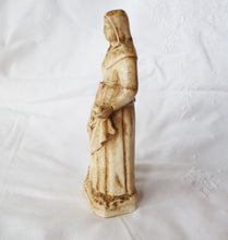 Load image into Gallery viewer, SOLD Saint Germaine Cousin, Antique Plaster Statue, Circa 1870, 15 Centimetres Tall