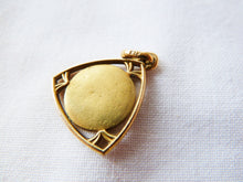 Load image into Gallery viewer, Virgin Mary Medal, 22 carat Rolled Gold, French by FIX, Circa 1910, 1.8x1.8 cm