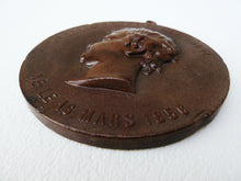Load image into Gallery viewer, Bois Durci Medal of Napoleon Prince Imperial 11.5 Centimetres Diameter Circa 1870