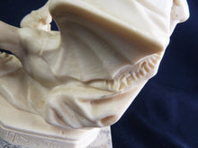 Load image into Gallery viewer, Archangel Michael Defeating The Devil by Amilcare Santini In Faux Ivory on Marble Base, Circa 1960
