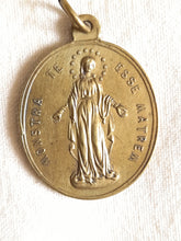 Load image into Gallery viewer, Bronze Miraculous Medal, Congregation Of The Children Of Mary Mid 19th Century, Uninscribed