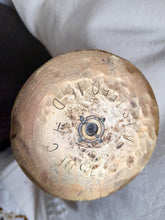 Load image into Gallery viewer, SOLD French Trench Art Vases, 75mm Field Gun Shell Vases 1916, Beautifully Worked Fluted Design, Fired During Battle of Verdun