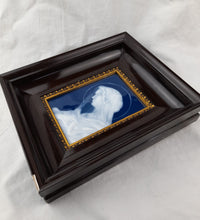 Load image into Gallery viewer, Our Lady Of Perpetual Sorrow, Limoges Enamel by Marcel Chaufriasse, Pate-Sur-Pate Plaque, Signed