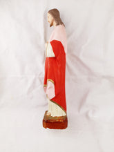 Load image into Gallery viewer, Sacred Heart Of Jesus Statue, Circa 1860, Sacré Coeur de Jésus, 46 cm Tall, Beautifully Detailed