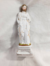 Load image into Gallery viewer, Saint Joseph Statue, Porcelain of Paris, Circa 1860, Beautiful Condition, 24.6 Centimetres Tall