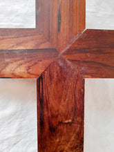Load image into Gallery viewer, Antique Chapel Crucifix, Gilded Spelter Corpus Christi Mounted On Walnut Cross , Presentation In Commemoration 1919-1920