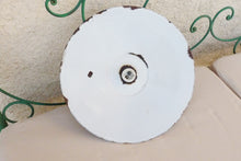 Load image into Gallery viewer, Antique Enamel Shade With Original Fitting