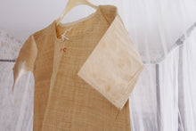 Load image into Gallery viewer, Antique Hemp Nightdress/Shirt, Unused, French, Winter/Autumn Weight Circa 1860, Mono F.C. Unused