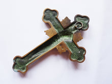 Load image into Gallery viewer, Bronze Wall Cross In The Style of Max Le Verrier, French Circa 1930, 19x14.5 Centimetres, Excellent Condition