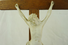 Load image into Gallery viewer, Antique Dutch Holy Water Font by Petrus Regout of Maastricht, 19th Century, Corpus Christi In Bisque circa 1850