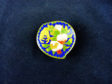 Load image into Gallery viewer, Antique Child's Rosary, Garnet and Silver Beads, Silver Chain and Cross, Cloisonné Case