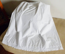 Load image into Gallery viewer, Antique Linen Petticoat, Hand Made, Autumn/Winter Weight, Triple Hem Circa 1870