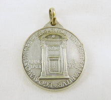 Load image into Gallery viewer, SOLD Christian Medal Pope Pious XII, Silver Plated, Circa 1958, With 18 Inch Silver Chain