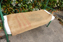 Load image into Gallery viewer, Antique Hemp Potash Sacks, Two 46 x 24 Ins, Circa 1920,  Rustic Sacks From Mines At Alsace