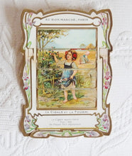 Load image into Gallery viewer, Victorian Mechanical Trade Cards From Au Bon Marche Paris, Very Rare Complete Set