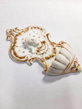 Load image into Gallery viewer, Holy Water Font, Beautiful Antique Porcelain Of Paris, Late 19th Century, Perfect Condition,