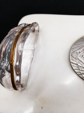 Load image into Gallery viewer, SOLD Holy Water Font, Central Medal Of The Virgin Mary With Jesus By Michail Jampolsky, Solid Silver With Gold Plated, Halos, Circa 1890