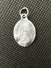 Load image into Gallery viewer, Antique Lourdes Medal, Silver, Very Early Circa 1878 and Very Rare, 1.5x1 Centimetres