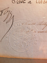 Load image into Gallery viewer, Apostolic Benediction Requested by Abbots Jean Baptiste and Henri Montagné of Pope Benedict XV With Vatican Seal and Signature 1917