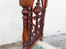 Load image into Gallery viewer, SOLD Antique Prayer Chair, French Prie Dieu, Carved Walnut Circa 1810, Excellent Antique Condition