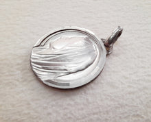 Load image into Gallery viewer, Silver Lourdes Medal By Jean Blanche of Paris Circa 1880, 3 centimetres Diameter, 8 grams