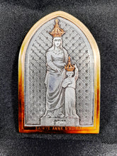 Load image into Gallery viewer, Saint Anne Engraving In Silver, Gold and Bronze, Engraved and Signed By Bernard Wicker, Depicting Saint Anne With The Virgin Mary at Auray