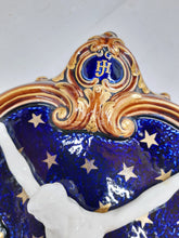 Load image into Gallery viewer, Holy Water Font by Sarreguemines France, Very Rare Perfect Example, Circa 1930, 37 x 19cm