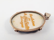 Load image into Gallery viewer, Our Lady Of Perpetual Sorrow Pendant by Marcel Chaufriasse, Very Rare, 3x2x0.4 cm, Gold Plated Silver Frame, Beautiful Condition