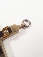 Load image into Gallery viewer, Antique Profession Crucifix – Handmade at Lourdes c.1880, Silvered Bronze &amp; Ebony Inlay, Silver Corpus Christi, Rare 8x4cm Cross