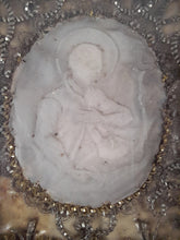 Load image into Gallery viewer, Holy Reliquary with Relics of St. Deodatus, St. Aurelie &amp; St. Felicity | Roman Martyrs | Vintage Catholic Devotional, Very Rare Circa 1830