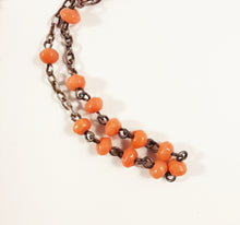 Load image into Gallery viewer, Antique Coral Rosary, French, Made By Adolphe Penin, Hallmarked, Vermeil Cross Medals and Chain, 32 cm Lady's or Child's