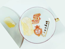 Load image into Gallery viewer, SOLD Lourdes Souvenir Coffee Cups by Fontanille et Marraud of Limoges France, Perfect Condition, Circa 1943