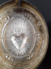 Load image into Gallery viewer, Silver Passion Reliquary of the Column of Flagellation of Jesus Christ Plus 5 Important Relics Circa 1800. Intact wax seal