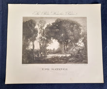 Charger l'image dans la galerie, Set of Four Original Fine Art Prints by Nicolas Lancret, Camille Corot, J.F. Millet and A. Watteau