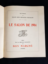Load image into Gallery viewer, The 1914 Salon des Artistes Français Visitor's Catalogue Produced by Le Bon Marche