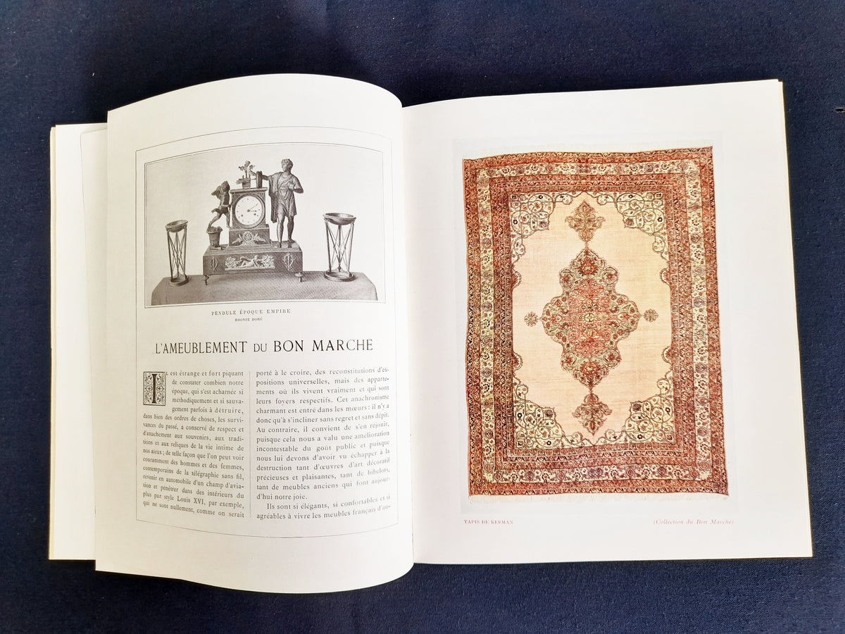 Catalogo del visitatore del Salon des Artistes Français del 1914, Le Bon Marché, rilegato in tela