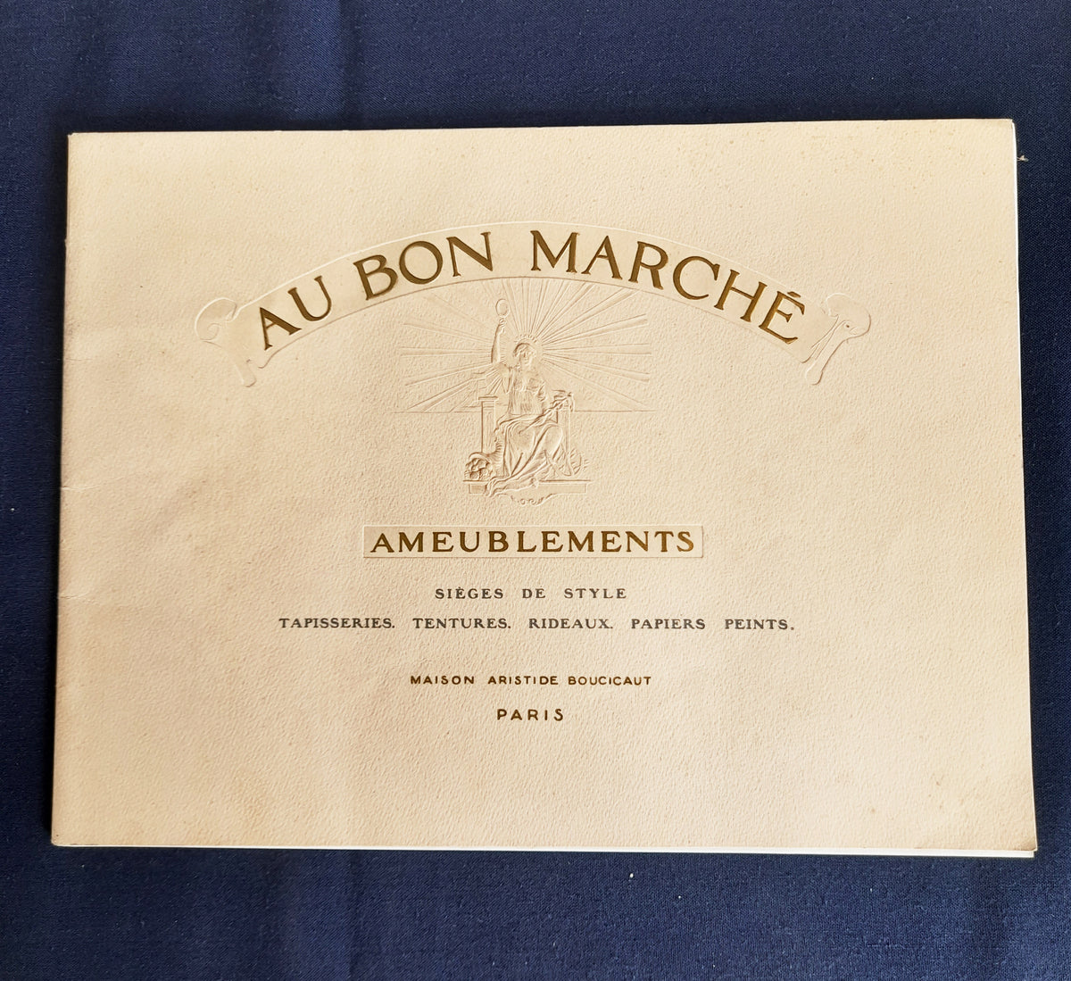 ル・ボン・マルシェ家具カタログ『Ameublements & Ébénisterie』1900年 2冊セット