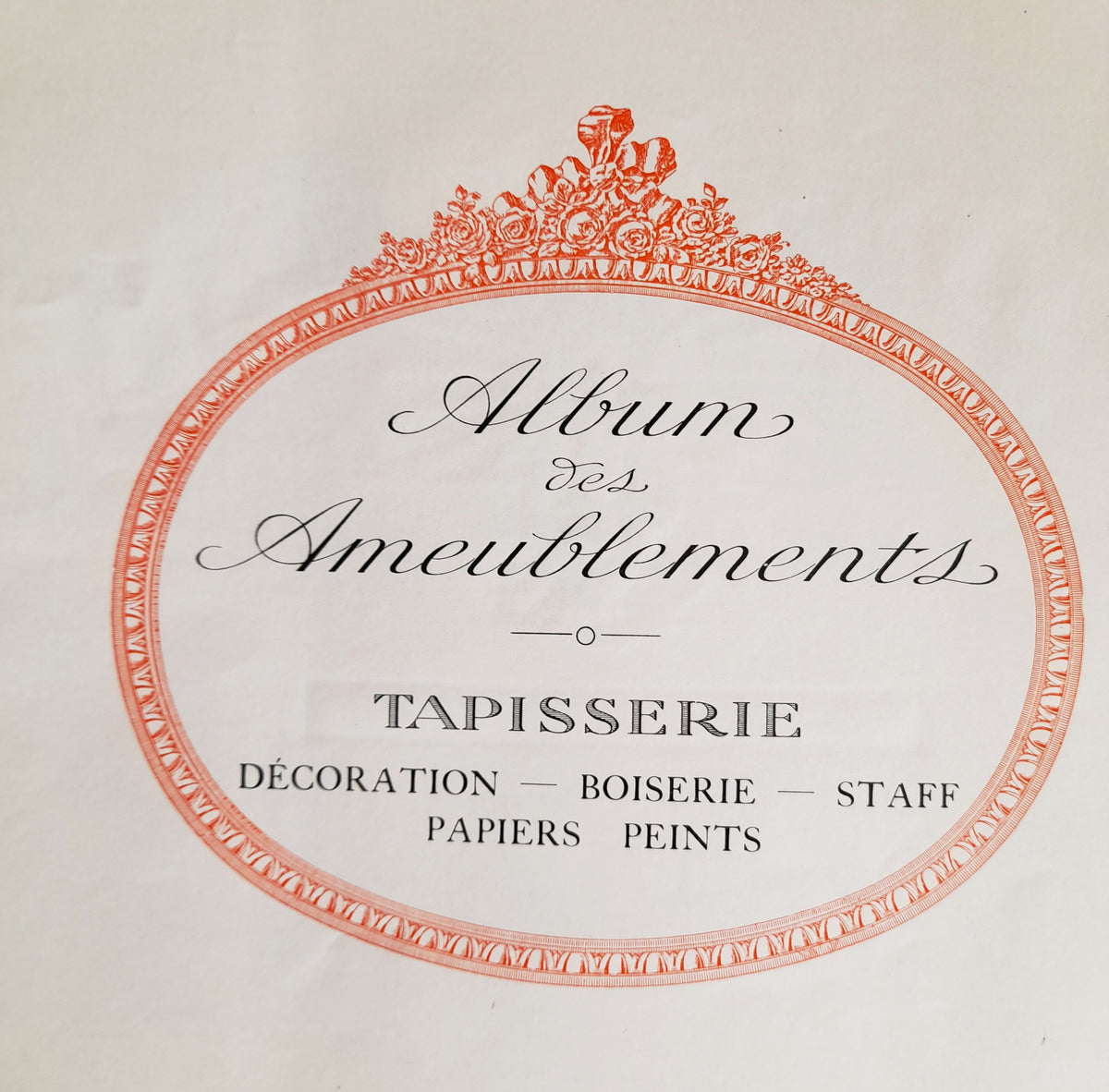 ル・ボン・マルシェ家具カタログ『Ameublements & Ébénisterie』1900年 2冊セット