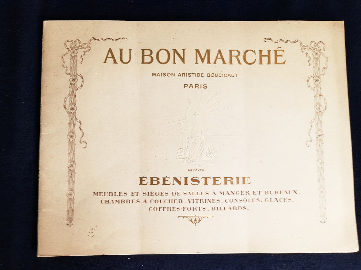 ル・ボン・マルシェ家具カタログ『Ameublements & Ébénisterie』1900年 2冊セット